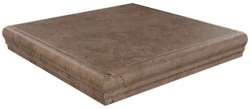 Ступень Фаральони коричневый угловая 34x34