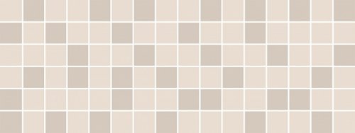 Декор Вилланелла Мозаичный Белый 15x40