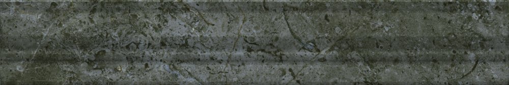 Kerama Marazzi Бордюр Серенада зеленый глянцевый обрезной 5x30 / Основное большое изображение