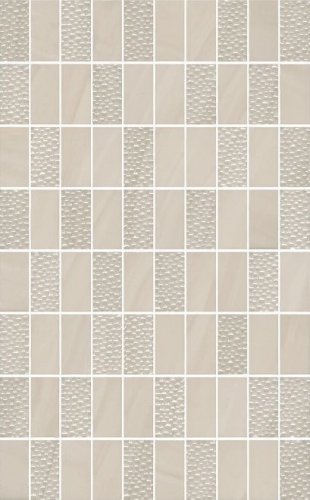Декор Сияние Мозаичный беж 25x40