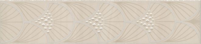 Kerama Marazzi Бордюр Сияние беж 5,4x25 / Основное большое изображение