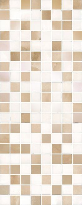 Kerama Marazzi Декор Стеллине мозаичный бежевый 20x50 / Основное большое изображение