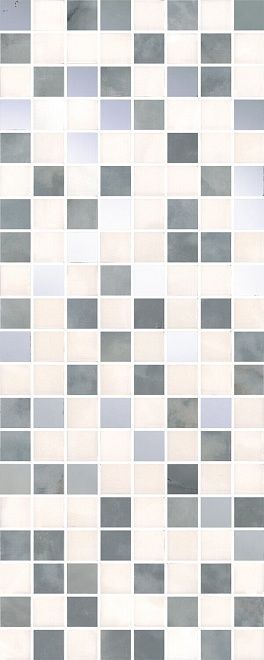Kerama Marazzi Декор Стеллине мозаичный серый 20x50 / Основное большое изображение