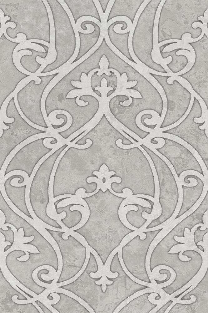 Kerama Marazzi Декор Ферони серый матовый 20x30 / Основное большое изображение