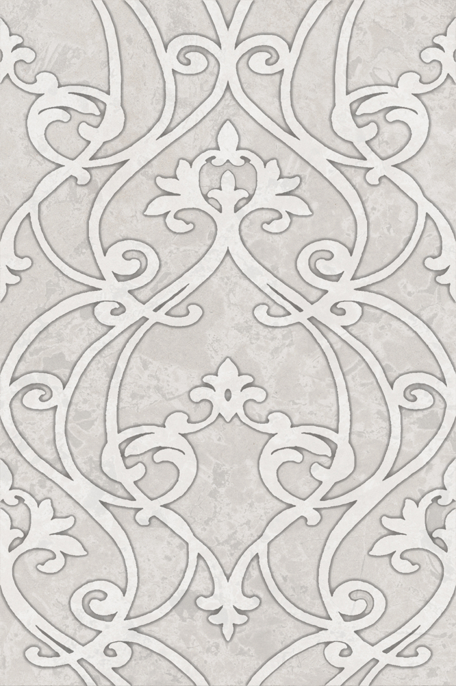 Kerama Marazzi Декор Ферони серый светлый матовый 20x30 / Основное большое изображение
