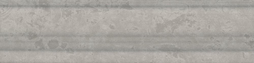 Kerama Marazzi Бордюр Ферони Багет серый матовый 5x20 / Основное большое изображение