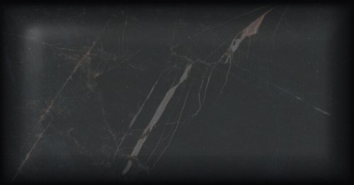 Плитка Фрагонар черный грань 7,4x15