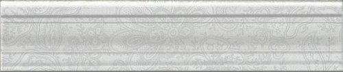 BLE017 багет Ауленсия серый 25*5,5 бордюр