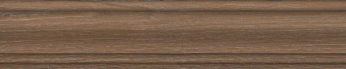 Плинтус Тровазо коричневый светлый матовый 39,8x8x1,55