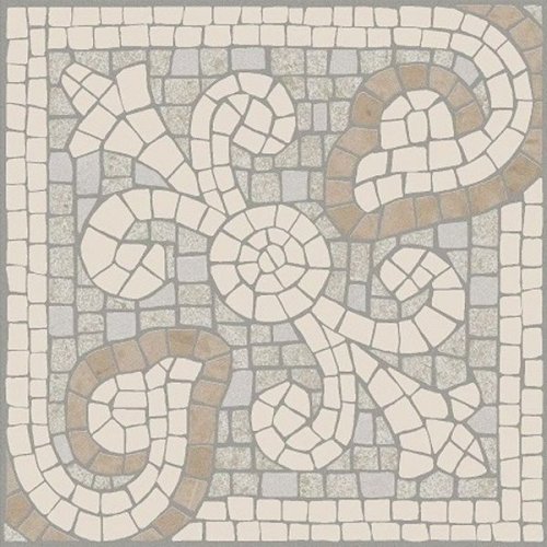 Декор Про Лаймстоун матовый обрезной 9,6x9,6x0,9