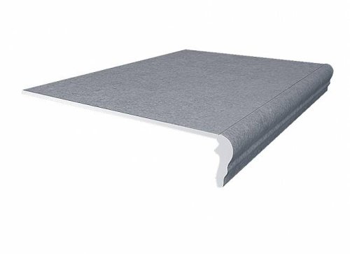 Ступень фронтальная Аллея серый  30x30x0,8