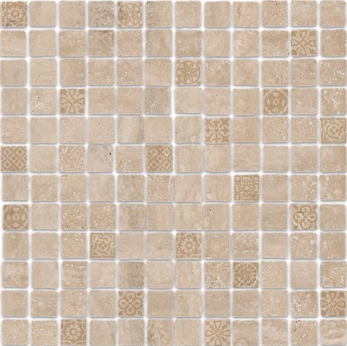 Декор Риальто Антика 2 мозаичный бежевый матовый 30х30х0,9