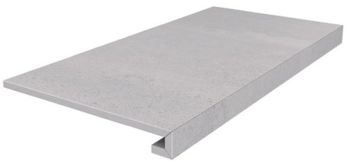 Ступень клееная Про Матрикс серый светлый обрезной 33x60x0,9