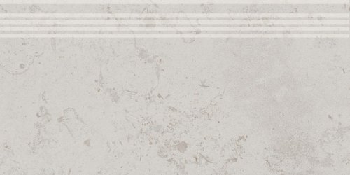 Ступень Про Лаймстоун серый светлый натуральный обрезной 30x60x0,9