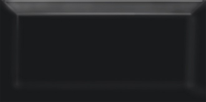 Kerama Marazzi Бланше чёрный грань глянцевый 9,9x20x0,92 / Основное большое изображение