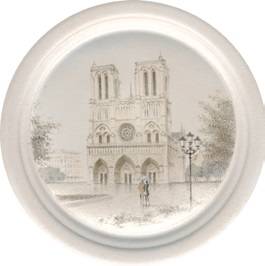 Декор Сорбонна матовый 16x16x1,2