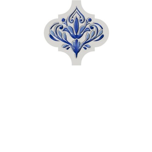 Декор Арабески Майолика 3, 6,5x6,5x0,7
