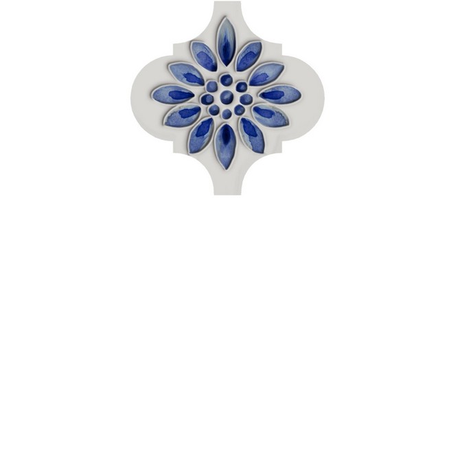 Kerama Marazzi Декор Арабески Майолика 5, 6,5x6,5x0,7 / Основное большое изображение