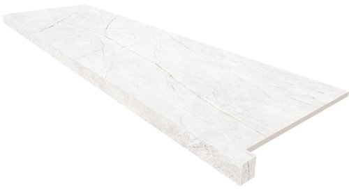 Подоконник угловой NL00 33х160 непол. с боковым выступом (правый)