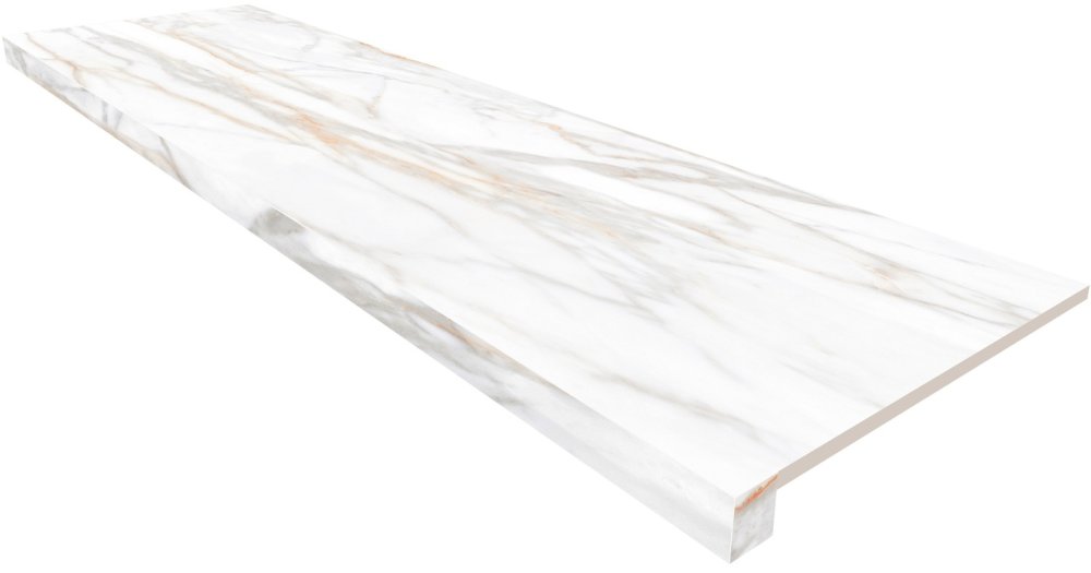 Estima Подоконник угловой SM02 33х120 непол. без бокового выступа (правый) / Основное большое изображение