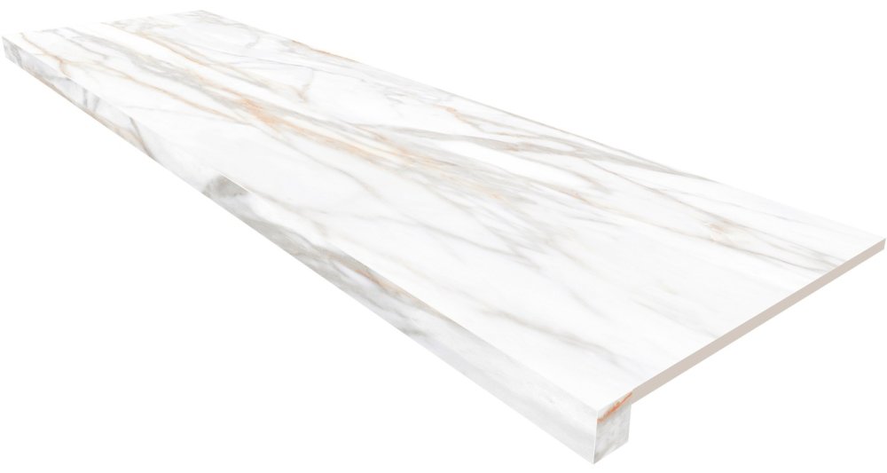 Estima Подоконник фронтальный SM02 33х120 непол. без боковых выступов / Основное большое изображение