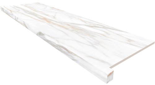 Подоконник фронтальный SM02 33х120 полир. с боковыми выступами