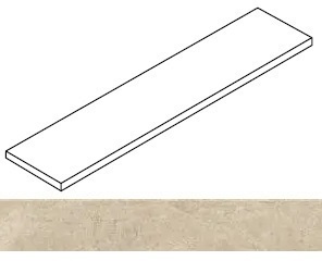 Atlas Concorde Russia Ступень Rinascente Fusion Creta угловая левая 33x120 / Основное большое изображение