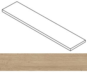 Atlas Concorde Russia Ступень Fusion Oak Natural угловая правая 33x120 / Основное большое изображение