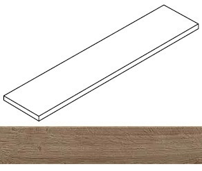 Atlas Concorde Russia Ступень Fusion Oak Rustic угловая левая 33x120 / Основное большое изображение