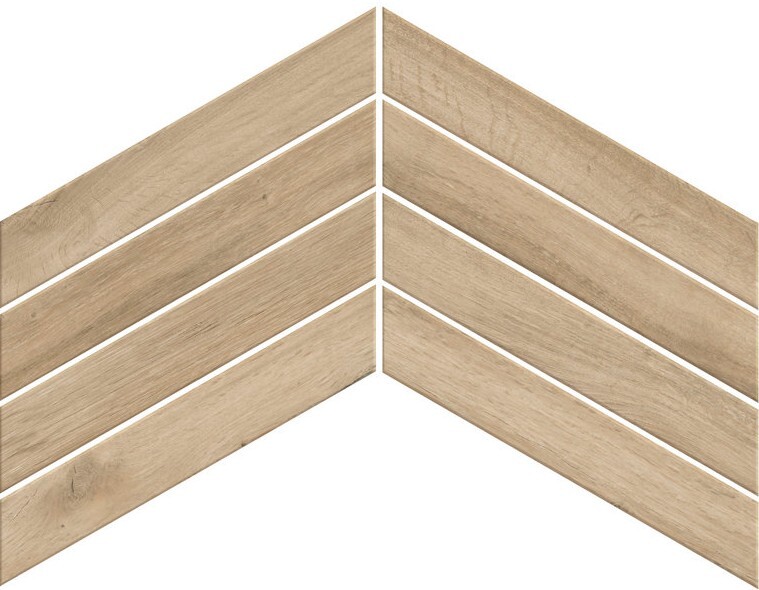 Atlas Concorde Russia Декор Fusion Oak Natural Chevron 7,5x45 / Основное большое изображение