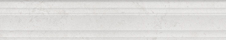 Kerama Marazzi KMB2BLF001BR Багет Гране белый матовый обрезной 40x7,3x2,7 бордюр / Основное большое изображение