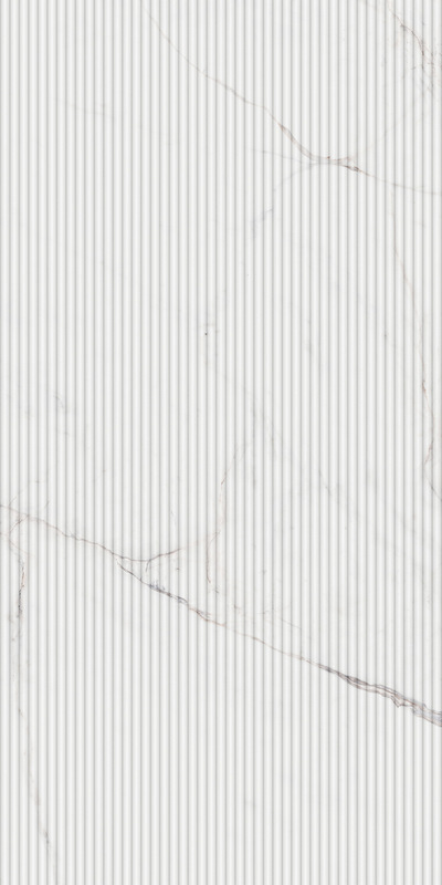 Kerama Marazzi KM6012B0410R Марсель белый глянцевый структура обрезной 60x119,5x1 плитка / Основное большое изображение