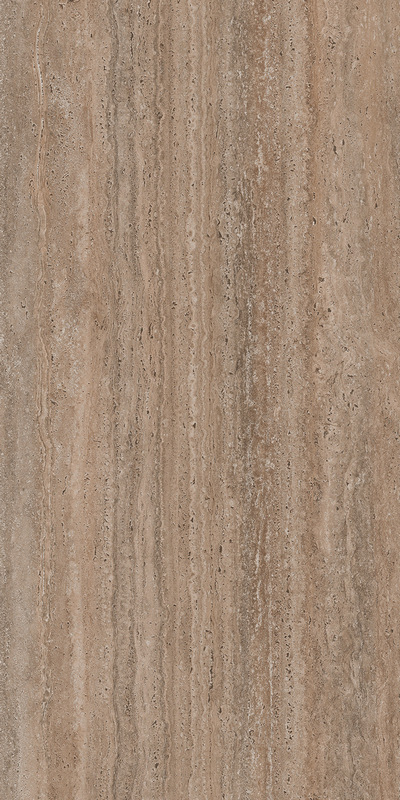 Kerama Marazzi KM6012G1091R20 Про Травертин коричневый светлый матовый обрезной 60x119,5x2 керамогранит / Основное большое изображение