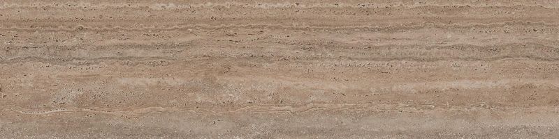 Kerama Marazzi KM6012G0981RGCF Ступень фронтальная клееная Про Травертин коричневый светлый матовый обрезной 33x119 / Основное большое изображение
