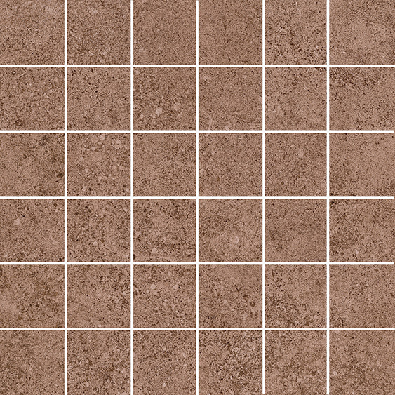 Kerama Marazzi KMD2MSA014BR Руссильон мозаичный коричневый матовый обрезной 30x30x0,9 декор / Основное большое изображение