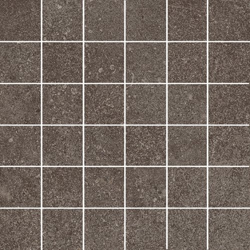 KMD2MSA020BR Руссильон мозаичный коричневый тёмный матовый обрезной 30x30x0,9 декор