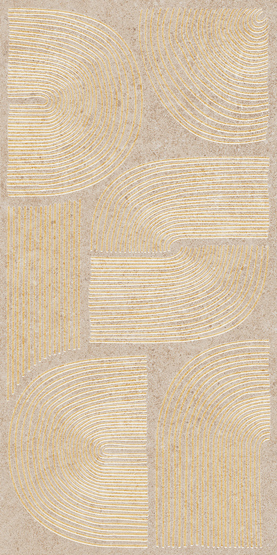 Kerama Marazzi KMD3STA110BR Руссильон бежевый матовый обрезной 30x60x0,9 декор / Основное большое изображение