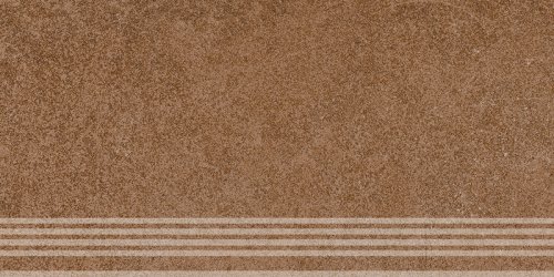 KM6060G0661RGRF Ступень Руссильон коричневый матовый обрезной 30x60x0,9