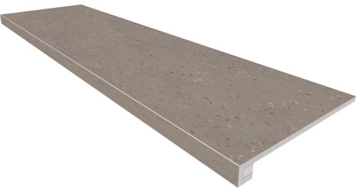 Комплект (Ступень RO02 (33x120x9) непол. (прямоугол. бортик) без насечек + Подступенок (14,5x120x9))